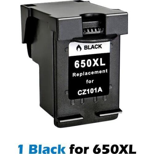 XiongCai Compatible Ink Cartridge for HP 650 XL 650XL HP650 XL for hp Deskjet 1015 1515 2515 2545 2645 3515 4645 Inkjet Printer