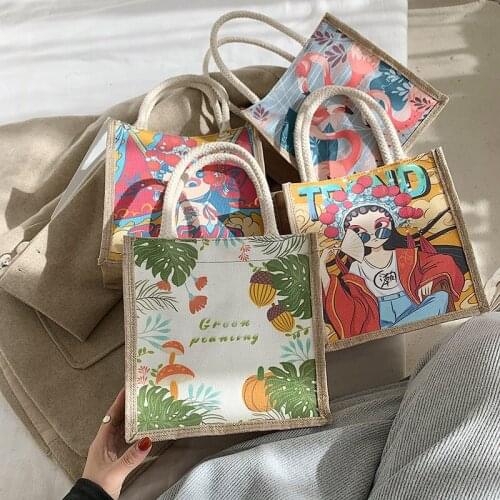 Japanese Canvas Bag Womens Handbag Autumn And Winter 2020 Fashion Korean Style Crossbody Small Bag For Women Canvas Tote Bag