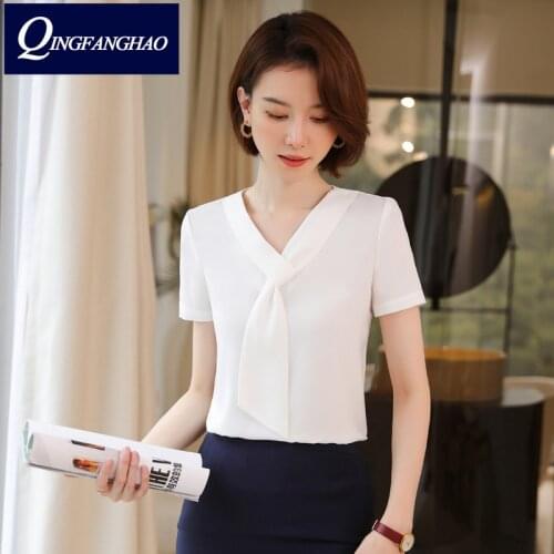 Purple shirt women design sense light-cut small 2021 new foreign gas top short-sleeved chiffon ribbon shirt jy8102