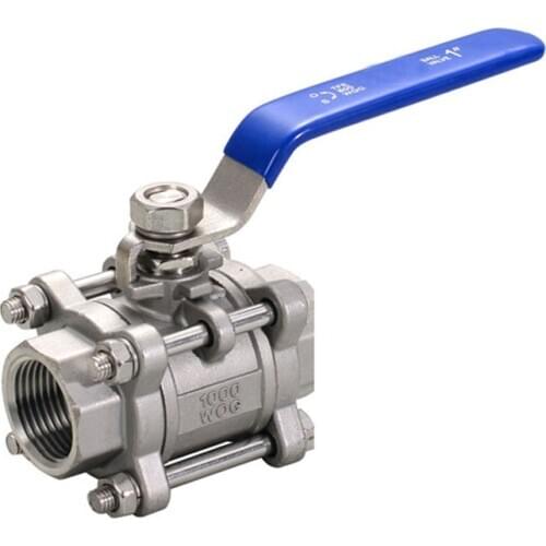 1/4" 3/8" 1/2" 3/4" 1" BSP Female Thread 304 Stainless Steel Full Port Ball Valve For Home Brew