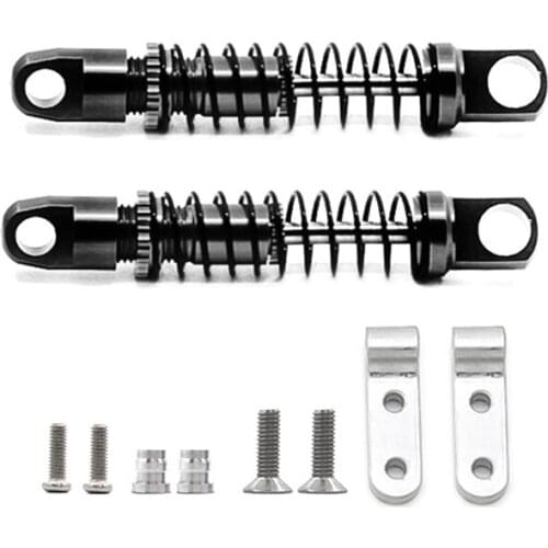 1Set RC Aluminum Shock Absorber Damper Spring for WPL D12 1/10 RC Crawler Car Semi Pickup Truck Accessories Parts
