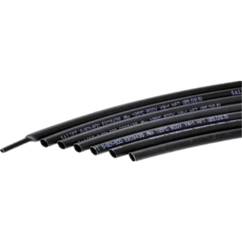 1meter/lot Heat Shrink Tube 1MM 2MM 3MM 4MM 5MM 6MM 8MM 10MM Heat Shrink Tubing Shrinkable Wrap Wire Cable Sleeve Kit