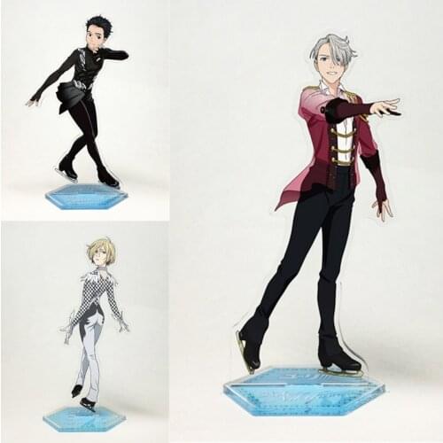 1pcs Anime YURI!!! on ICE Cartoon Acrylic Stand Figure Decoration Collection Desk Toy Gift Cosplay Accessories New
