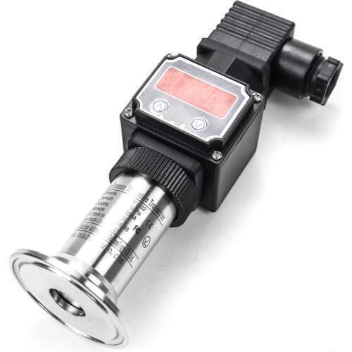 10 bar Hygienic diaphragm digital pressure transmitter RS485 flat film pressure sensor seed oil pressure measuring