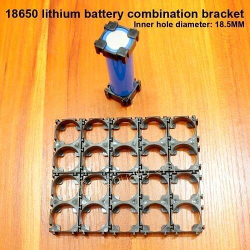 10pcs/lot 18650 battery combination bracket ABS fire retardant plastic arbitrary combination universal 2S 3S DIY
