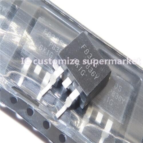 10PCS/LOT F830S IRF830S TO-263 500V 4.5A SMD Triode