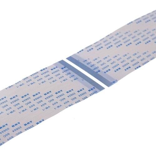 20 pcs FPC FFC Jumper Flexible Flat Cable 80 PIN 0.5 mm pitch Step 200 800 1000 1200 1500 mm Length Same Contact Sides Type A