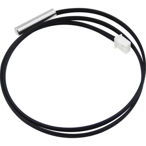 5pcs/lot 50cm NTC Thermistor Temperature Sensor Waterproof Probe Wire 10K 1% 3950 W1209 W1401 cable new