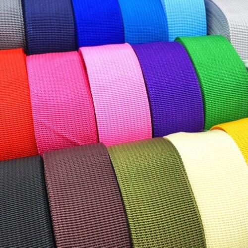 5 yards 38mm Canvas Ribbon Belt Bag Webbing Nylon Webbing Pet Webbing Knapsack Strapping Sewing Bag Belt Accessories #RoLi