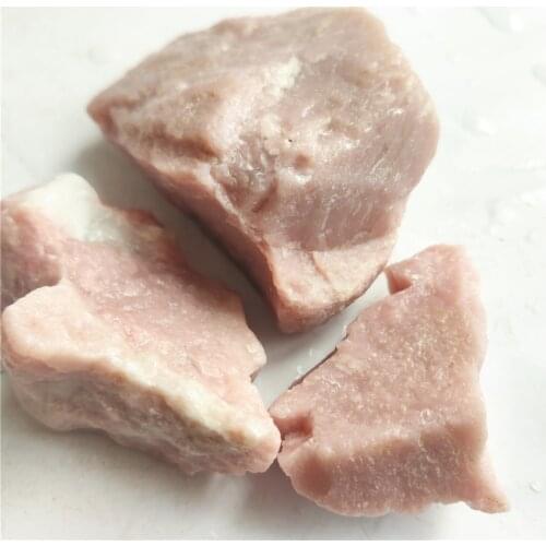 80-100g Natural Pink Opal Crystal Stone Rough Love Non-Violence Angel-skin Opal Mineral Specimen Rockstone Healing Home Deco