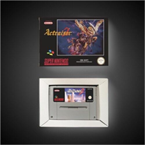 ActRaiser 2 - EUR Version Action Game Card with Retail Box
