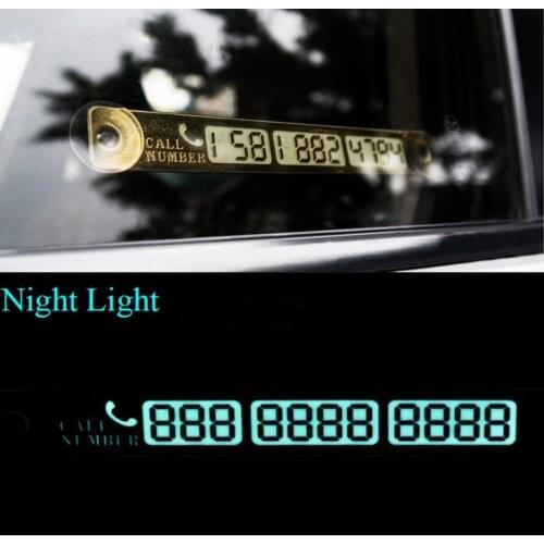 Car Telephone Number Card Sticker Car-styling for Toyota Corolla iM E170 E140 E150 3 Mark 2 Mark X Matrix 1 2 Platz Premio