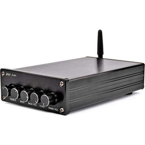 Bluetooth 4.2 Subwoofer Audio Amplifier 100W Hifi Stereo Tpa3116 Digital 2.1 Channel Desktop Power Amplifier Amp 50Wx2