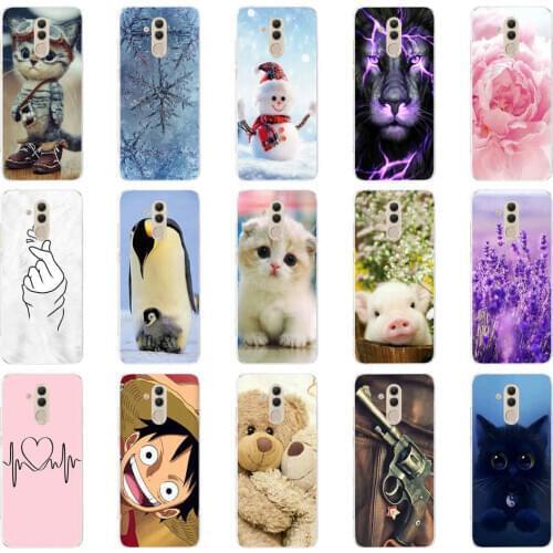 For Huawei Mate 20 Lite Case Mate20 Lite Phone Cases TPU Soft Silicone Cover For Bumper Huawei Mate 20 Lite Cases