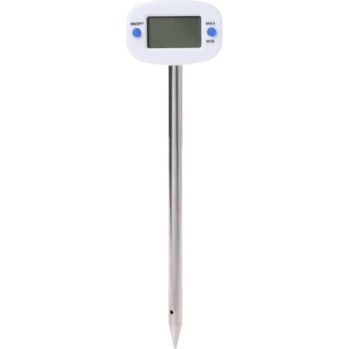 Digital Soil Tester Meter Temperature Humidity Monitor For Garden Lawn Plant Pot R9JF
