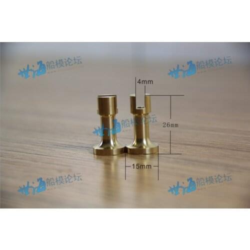 Display Brass Pedestals for Tall Ship Model 01 Wooden Model Ship Accessories