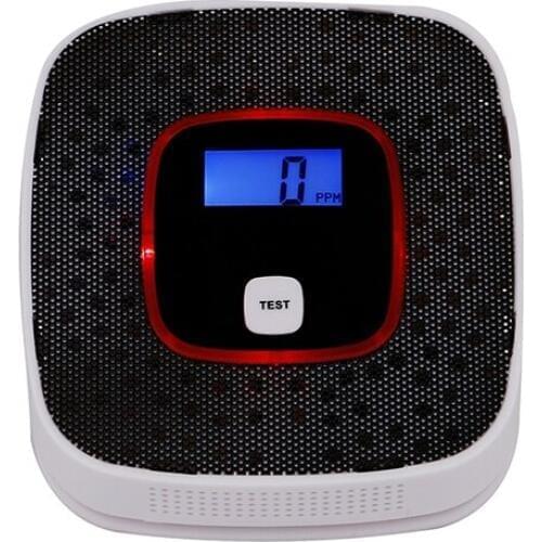 LCD Display CO Detector Carbon Monoxide Alarm Sensor Poisoning Gas Tester Human Voice Warning Detector For Alarm System