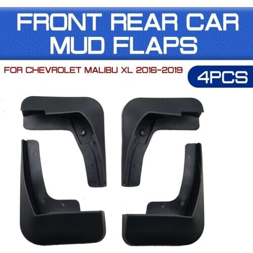 For CHEVROLET MALIBU 2012-2019 XL 2016-2019 Car Front Rear Car Mudguards Fender Flares Mud Guard Flap Anti Splash Mudflaps