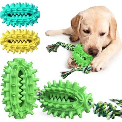 Wear-resistant Dog Puppy Chewing Cleaning Tool Interaction Toy Pet Accessory Dog Toys