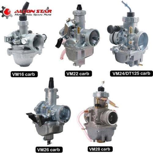 Alconstar- VM16 19mm VM22 26mm VM24 28mm VM26 30mm VM28 32mm Mikuni VM Series Carburetor Carb for 110CC 125CC 200CC 250CC Quad
