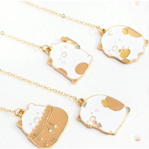 Kawaii Cartoon Metal Sumikko Gurashi Pendant Bookmark Stationery School Office Supply Escolar Papelaria