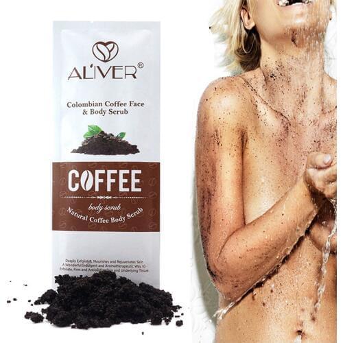 Coffee Scrub Body Scrub Cream Facial Sea Salt For Exfoliating Whitening Moisturizing Anti Cellulite Treatment Acne