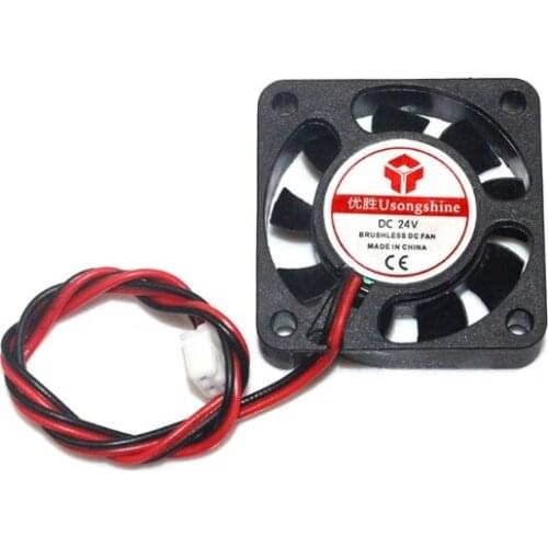 27RA DC 5V/12V/24V Computer CPU Cooler Mini 4010 Cooling Fan 40x40x10mm Small Exhaust Fan for Ender 3 CR-10 3D Printer
