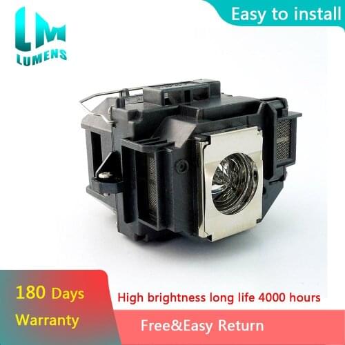 Replacement Cheap TV for ELPLP56 V13H010L56 Projector Lamp for EPSON EH-DM3 MovieMate 60 62 with Housing free shipping
