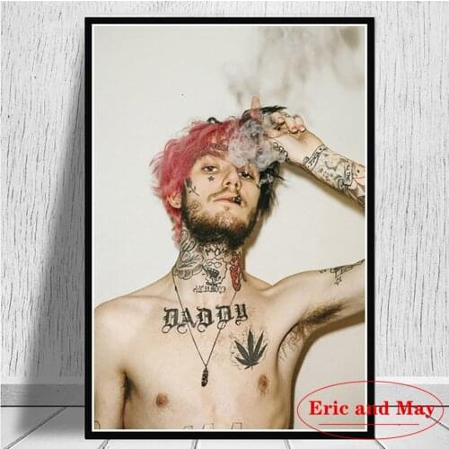 Lil Peep R.i.p Rapper Hip Hop New Music Singer Star Canvas Painting Pictures On The Wall Art Decorative Home Decor Affiche