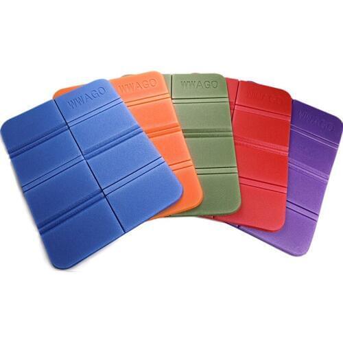 Outdoor Waterproof Dual Camping Hiking Picnic Portable Cushion Seat Soft Pad Folding Camping Moistureproof Cushion Mattress Pad
