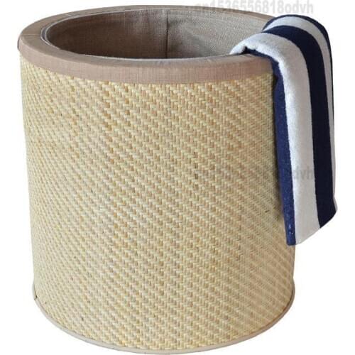 Nordic High-end Storage Basket Large Removable and Washable Dirty Clothes Wicker Willow Baskets Bedroom Storage