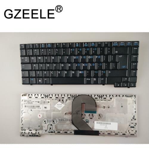 GZEELE New FOR HP 6515B 6515S 6510B UI Black New English Replace laptop keyboard