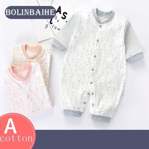 Baby Clothing 2018 New Newborn jumpsuits Baby Boy Girl Romper Clothes Long Sleeve Infant Product