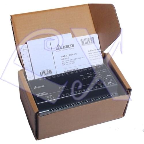 Original Delta PLC controller DVP60EC00R3 PLC EC3 series 100-240VAC 36DI 24DO relay output in box