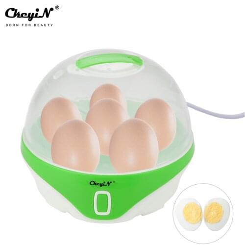 Electric Rapid Egg Cooker Auto Power Off Egg Steamer Hard Boiled Poached Scrambled Eggs Boiler Maker 6 Eggs Capacity Poacher 31