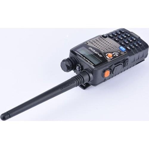 Handheld Walkie Talkie Dual Band Kit & Flashlight 128 CH 136-174MHz UHF400-520 1800mAh 5-15km Hanging Buckle