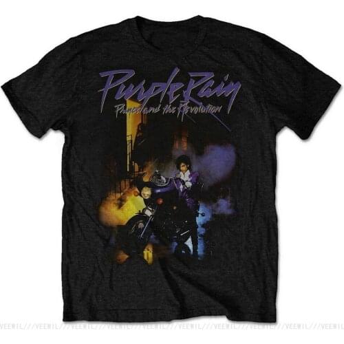 Prince Purple Rain Rock Lovesexy 1999 Licensed T-Shirt Men Colorful O Neck T Shirt