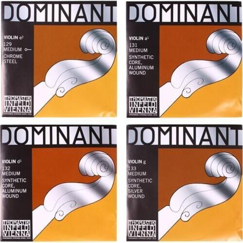 Thomastik Dominant 135B Medium Violin Strings 4/4 Strings Full Set G D A E Strings