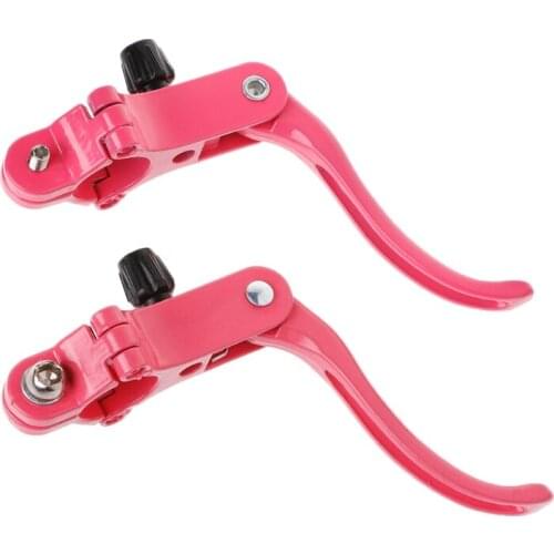 Bicycle Brake Lever Fixed Gear Road Bike Aluminum Alloy 22.2mm 5Color Ultralight E56D