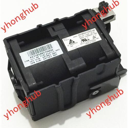 Detla Electronics GFM0412SS 9L1D DL360P DL360E G8 Fan 654752-001 667882-001 697183-001 DC 12V 1.82A