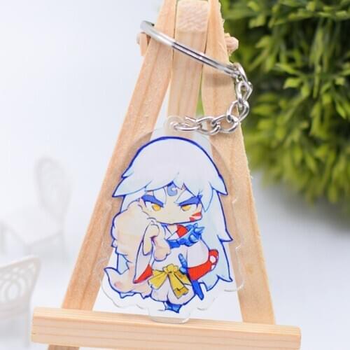 WL010 Inuyasha Keychain Anime Keyring Accessories