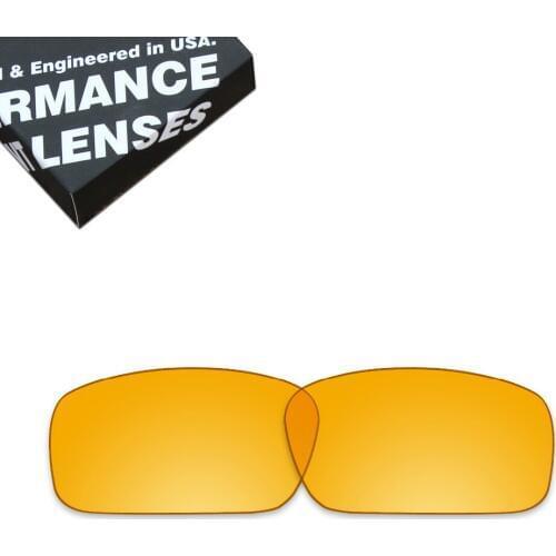 ToughAsNails Replacement Lenses for Oakley Crankshaft Sunglasses Clear Yellow (Lens Only)
