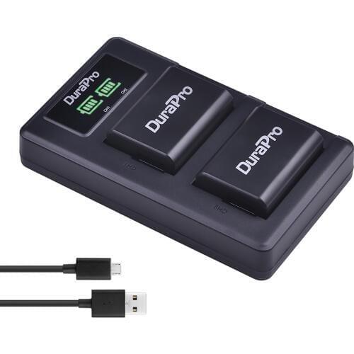 2pc NP-FW50 NP FW50 Li-ion Battery + LED Charger For Sony A6000 NEX-7 NEX-5N NEX-F3 3D NEX-3DW NEX-3K NEX-5C Alpha 7R II NP-FW50