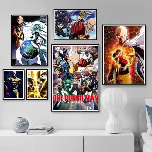 5D DIY Diamond Painting One Punch Man Pictures Of Rhinestones Full Drill Cross Stitch Kits Japanese Anime Mosaic Home Decor