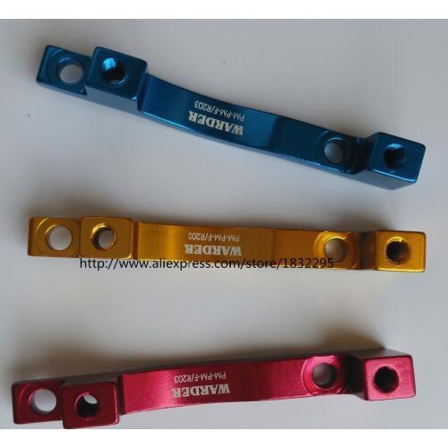 Aluminumalloy MTB Mountain Bikes Road Bicycles WDA-08 (suitable for 203 rotors front and rear wheel)Disc Rotors Brake Adapter