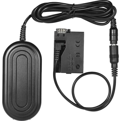 Andoer ACK-E8 LP-E8 Dummy Battery Adapter Camera Charger for Canon 700D 650D 600D 550D Rebel T5i T4i T3i T2i Kiss X5 X4 X6i etc