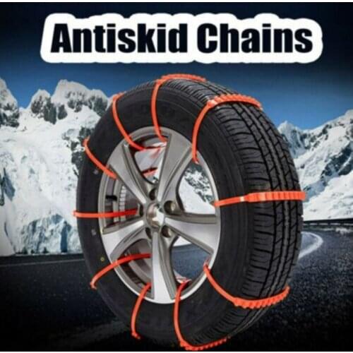 20/10pcs Automobile Universal Nylon Snow Chain for Emergency Driving In Winter Snow Truck Wheel Tire Cable Tie for Snow Slip