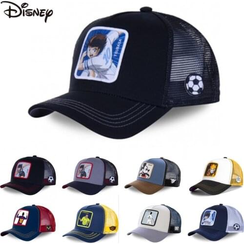 New Brand Disney Minnie Mickey Snapback Cotton Baseball Cap Men Women Hip Hop Dad Mesh Hat Trucker Hat Dropshipping