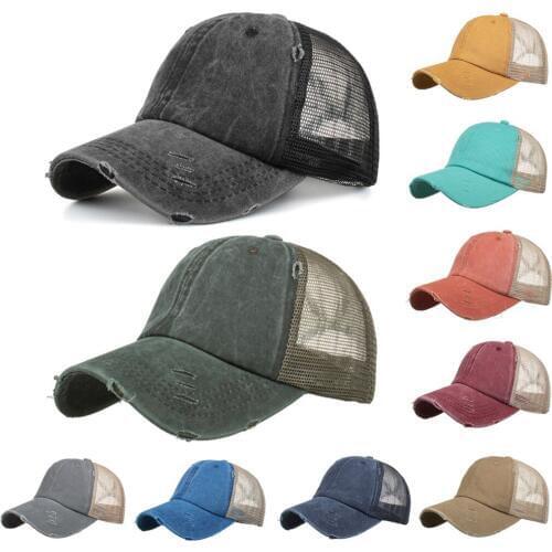 Men Branded Baseball Cap Mesh Caps Women Hats For Men Bone Casual Black Adjustable Summer Sun Hat Trucker Casquette #YJ