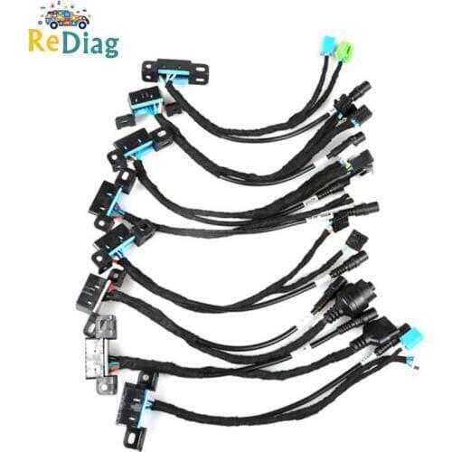 For MB EIS/ELV Test Line For Mercedes Locks Platform 8cables Test Line for W204 W212 W221 W164 W166 Works Together with VVDI BGA